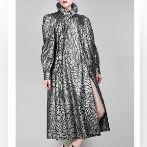 Vintage 1970’s LILLIE RUBIN BLACK MAGIC COAT LEATHER SIZE 8